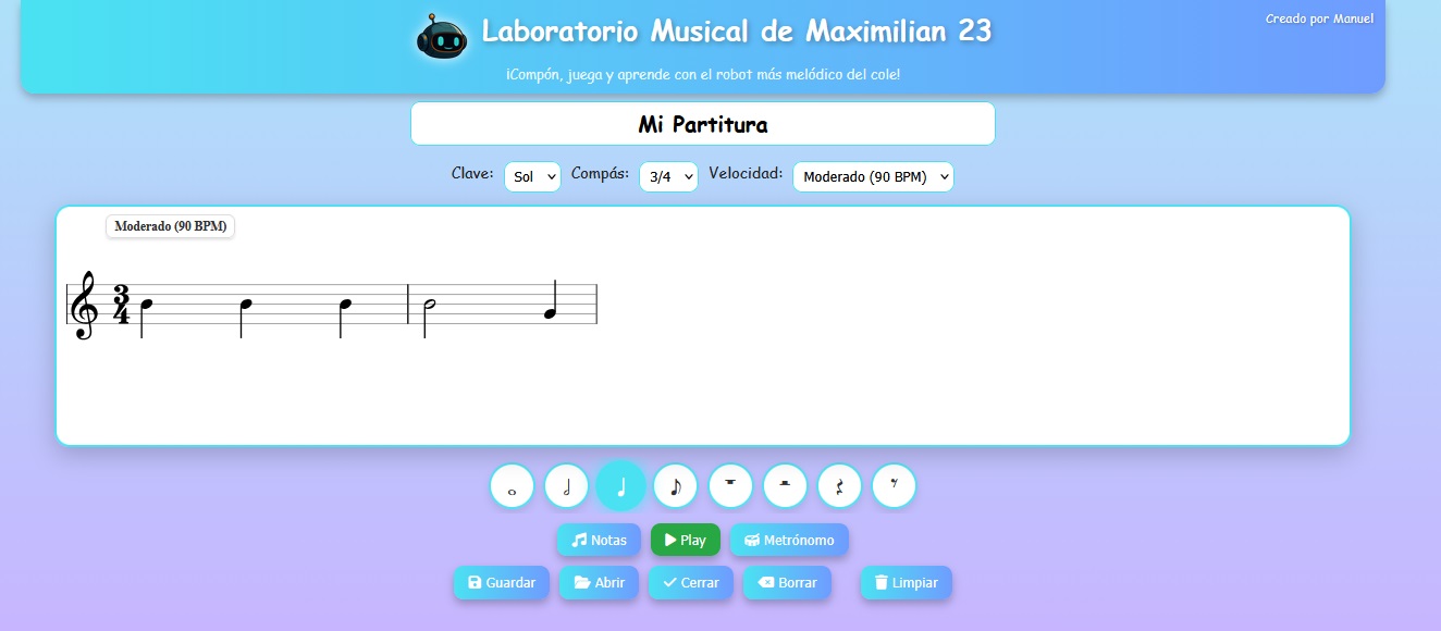 Laboratorio Musical Maximilian 23